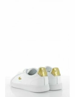 Lacoste Sneakers Femme Carnaby Pro Cuir Blanc/or 9 Lacoste Sneakers Femme Carnaby Pro Cuir Blanc/or -Hylton Magasin 45sfa0055 216 lacoste 2