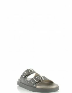 Plakton Mules Femme Hot Hotel Cuir Noir -Hylton Magasin 505680 re negro 09 plakton 1