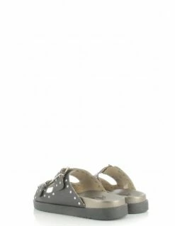 Plakton Mules Femme Hot Hotel Cuir Noir -Hylton Magasin 505680 re negro 09 plakton 3