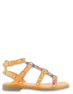 Kharisma Sandales Plate5294bis Orange