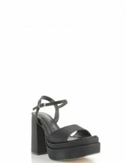 Kharisma Sandales à Talons 5592 Noir -Hylton Magasin 5592 satin nero kharisma 1