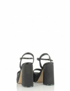 Kharisma Sandales à Talons 5592 Noir -Hylton Magasin 5592 satin nero kharisma 2