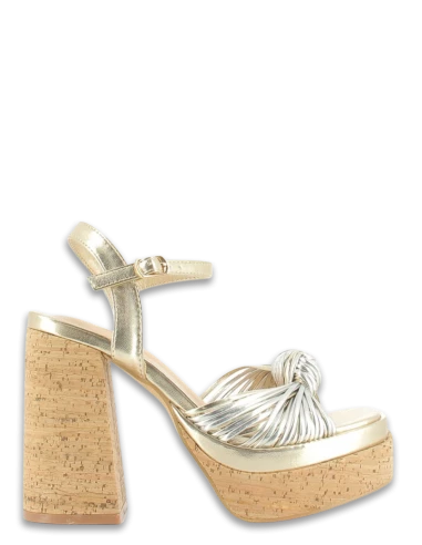 Kharisma Sandales à Talons 5594 Doré 3 Kharisma Sandales à Talons 5594 Doré