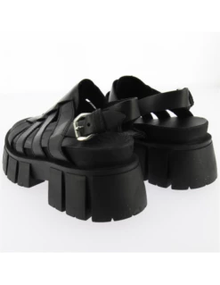 Mjus Sandales Compensées Femme Marmara Cuir Noir 8 Mjus Sandales Compensées Femme Marmara Cuir Noir -Hylton Magasin 57004 401 2