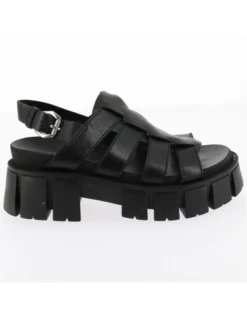 Mjus Sandales Compensées Femme Marmara Cuir Noir 9 Mjus Sandales Compensées Femme Marmara Cuir Noir -Hylton Magasin 57004 401 3