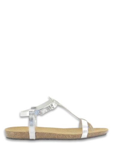 Plakton Sandales Femme Mam Zouk Cuir Argenté 3 Plakton Sandales Femme Mam Zouk Cuir Argenté