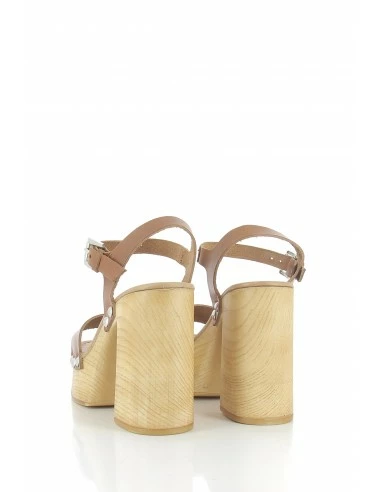 Sandro Rosi Sandales à Talons Femme 8754 Cuir Marron 6 Sandro Rosi Sandales à Talons Femme 8754 Cuir Marron – Image 4