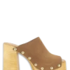 Sandro Rosi Mules à Talon Femme 8758 Cuir Marron -Hylton Magasin 8758 cuoio sandro rosi
