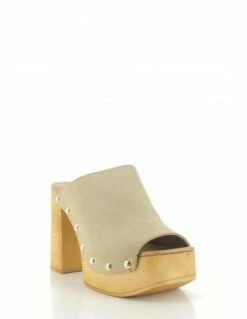 Sandro Rosi Mules à Talon Femme 8758 Cuir Beige 8 Sandro Rosi Mules à Talon Femme 8758 Cuir Beige -Hylton Magasin 8758 sabbia sandro rosi 1