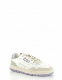 Victoria Baskets De Ville Femme - Blanc/Violet -Hylton Magasin 8800106 91 victoria 1