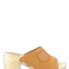 Kickers Sabots à Talons Kick Woodstok Daim Camel -Hylton Magasin 895170 114 kickers