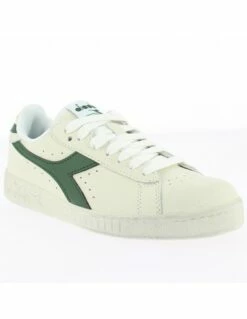Diadora Sneakers Mixte Game L Low Waxe Cuir Blanc/vert 8 Diadora Sneakers Mixte Game L Low Waxe Cuir Blanc/vert -Hylton Magasin 900000 31 diadora 2