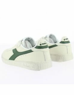 Diadora Sneakers Mixte Game L Low Waxe Cuir Blanc/vert 9 Diadora Sneakers Mixte Game L Low Waxe Cuir Blanc/vert -Hylton Magasin 900000 31 diadora 3