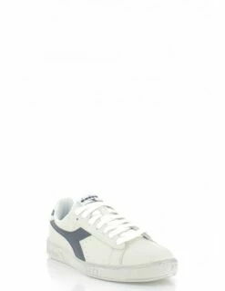 Diadora Sneakers Mixte Game L Low Cuir Blanc/bleu -Hylton Magasin 900000 33 diadora 1