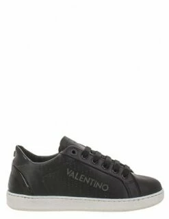 Valentino Baskets De Ville Homme 0714D-550 Cuir Noir