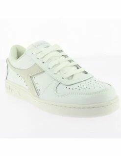 Diadora Sneakers Femme Magic Basket Cuir Blanc -Hylton Magasin 912020 3 diadora 2