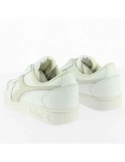 Diadora Sneakers Femme Magic Basket Cuir Blanc -Hylton Magasin 912020 3 diadora 3