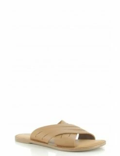 Kickers Mules Femme Kick Day Cuir Marron -Hylton Magasin 931690 114 kickers 1