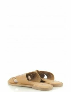 Kickers Mules Femme Kick Day Cuir Marron -Hylton Magasin 931690 114 kickers 3