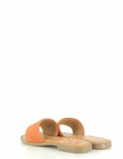 Kickers Mules Femme Kick Gipsi Cuir Orange -Hylton Magasin 931710 173 kickers 1