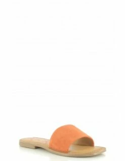 Kickers Mules Femme Kick Gipsi Cuir Orange -Hylton Magasin 931710 173 kickers 3