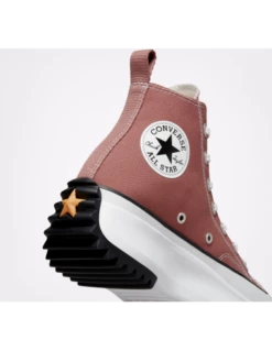 Converse Sneakers Compensées Montantes Femme Run Star Hike Hi Saddle Rose -Hylton Magasin a00852c converse 3