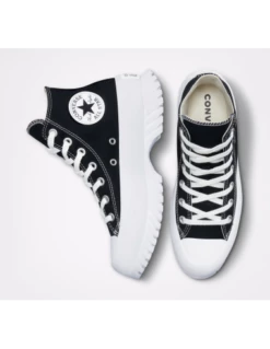 Converse Sneakers Compensées Montantes Femme Ctas Lugged 2.0 Hi Noir -Hylton Magasin a00870c converse 1