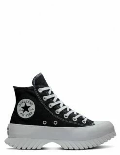 Converse Sneakers Compensées Montantes Femme Ctas Lugged 2.0 Hi Noir