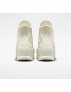 Converse Sneakers Compensées Montantes Femme Ctas Lugged 2.0 Hi Egret Jacquard Froissé Blanc -Hylton Magasin a00876c converse 4