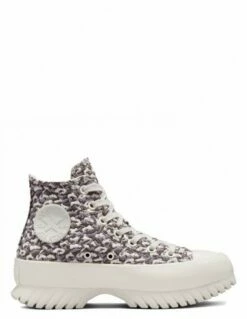 Converse Sneakers Compensées Montantes Femme Ctas Lugged 2.0 Hi Leopard
