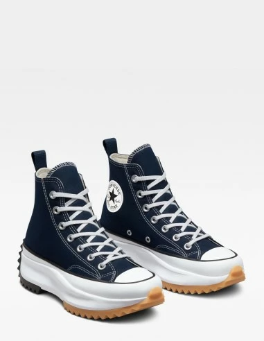 Converse Sneakers Compensées Montantes Femme Run Star Hike Hi Obsidian Bleu 4 Converse Sneakers Compensées Montantes Femme Run Star Hike Hi Obsidian Bleu – Image 2
