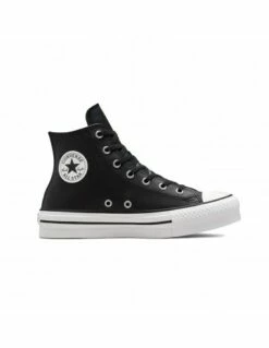 Converse Sneakers Semi-compensées Montantes Femme Ctas Eva Lift Hi Noir Ivoir -Hylton Magasin a02485c converse 4