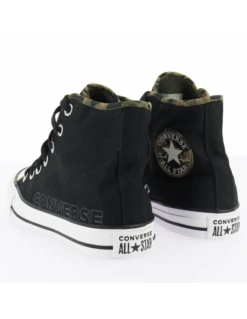 Converse Sneakers Montantes Femme Ctas Hi Noir Camouflage -Hylton Magasin a02530c converse 2