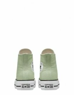 Converse Sneakers Compensées Femme Ctas Lift Hi Vert -Hylton Magasin a03541c converse 3