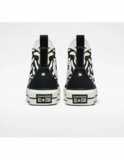 Converse Sneakers Compensées Montantes Femme Ctas Lift Hi Zebre -Hylton Magasin a03713c converse 3