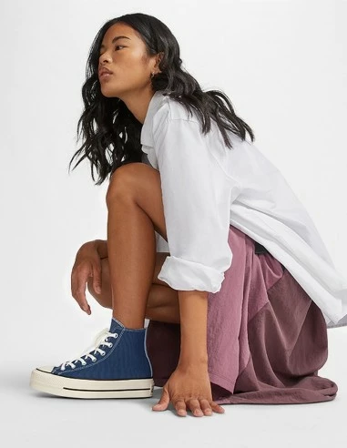Converse Sneakers Compensées Montantes Femme Ctas Lift Hi Bleu Blanc Rose 8 Converse Sneakers Compensées Montantes Femme Ctas Lift Hi Bleu Blanc Rose – Image 6