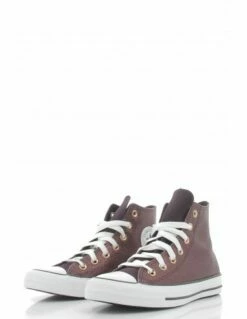 Converse Sneakers Montantes Femme Ctas Hi Cherry Rouge Métallique à Paillettes -Hylton Magasin a04181c converse 1