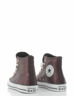 Converse Sneakers Montantes Femme Ctas Hi Cherry Rouge Métallique à Paillettes -Hylton Magasin a04181c converse 2