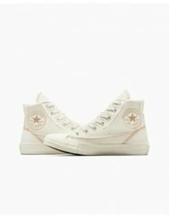 Converse Sneakers Femme Ctas Patchwork Hi Egret/clay Pot/egret 9 Converse Sneakers Femme Ctas Patchwork Hi Egret/clay Pot/egret -Hylton Magasin a04675c converse 1
