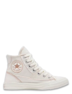 Converse Sneakers Femme Ctas Patchwork Hi Egret/clay Pot/egret