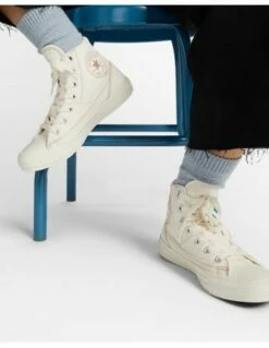 Converse Sneakers Femme Ctas Patchwork Hi Egret/clay Pot/egret 11 Converse Sneakers Femme Ctas Patchwork Hi Egret/clay Pot/egret -Hylton Magasin a04675c converse 3