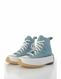 Converse Sneakers Montantes Femme Run Star Hike Hi Noble Blue/white/black -Hylton Magasin a04691c converse 1