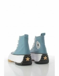 Converse Sneakers Montantes Femme Run Star Hike Hi Noble Blue/white/black -Hylton Magasin a04691c converse 3