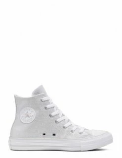 Converse Sneakers Montantes Femme Ctas Hi Gris/blanc