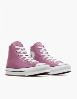 Converse Sneaker Femme Ctas Eva Lift Hi Dreamy Dahlia/white -Hylton Magasin a04753c converse 2
