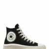 Converse Sneakers Compensées Montantes Femme Ctas Move Hi Noir Blanc -Hylton Magasin a05177c converse