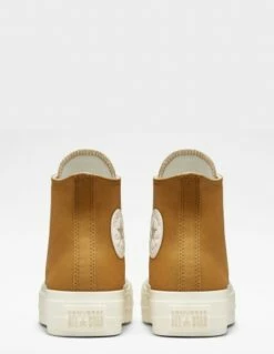 Converse Sneakers Compensées Montantes Femme Ctas Lift Hi Miel -Hylton Magasin a05197c converse 3