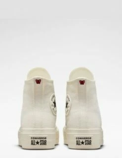 Converse Sneakers Compensées Femme Ctas Lift Hi Blanc 12 Converse Sneakers Compensées Femme Ctas Lift Hi Blanc -Hylton Magasin a06096c converse 3