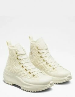 Converse Sneakers Compensées Femme Run Star Hike Hi Blanc -Hylton Magasin a06113c converse 2