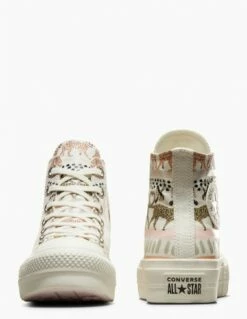 Converse Sneakers Compensées Femme Ctas Lift Hi Imprimé Animalier -Hylton Magasin a06817c converse 3
